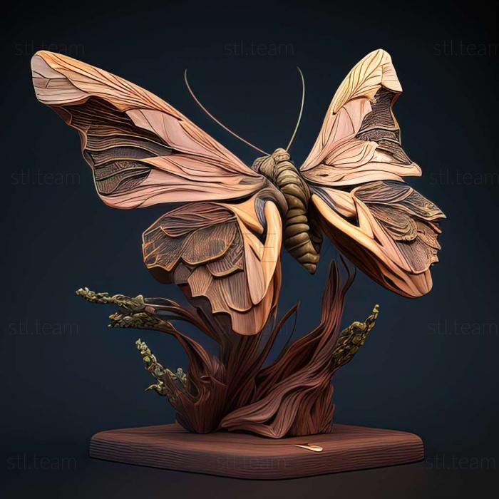 3D модель Eupteryx aurata (STL)